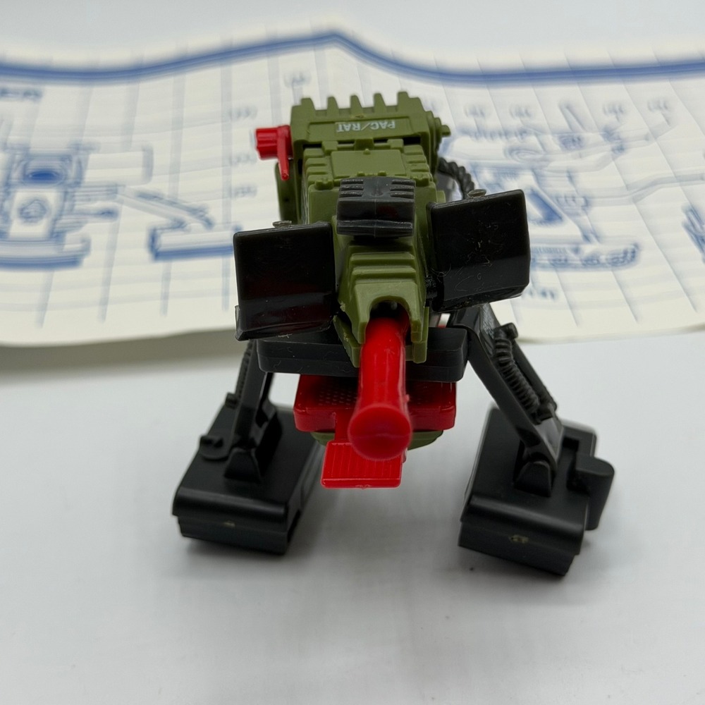 Vintage 1983 GI Joe PAC/RAT Flamethrower Vehicle Original Instructions Hasbro - Picture 4 of 11